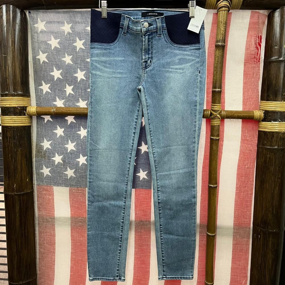 NWT J Brand Patriot Skinny Jeans Light Wash Blue Women's Size 25 - Picture 2 of 6
